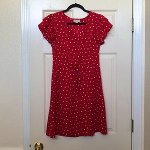 Maison Jules medium red dress